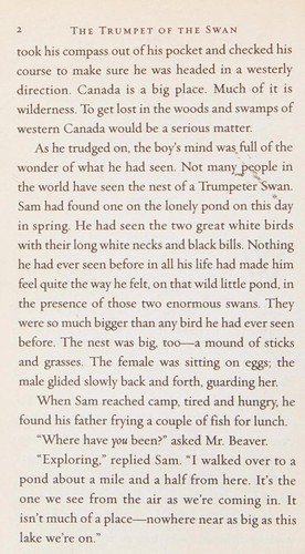 E.B. White: The trumpet of the swan (2003, Avon Books)