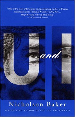 Nicholson Baker: U and I (1992, Vintage Books)