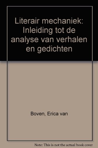 Erica van Boven: Literair mechaniek (Paperback, 1999, Coutinho)