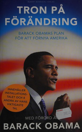 Barack Obama: Tron på förändring (Swedish language, 2009, Bonnier)