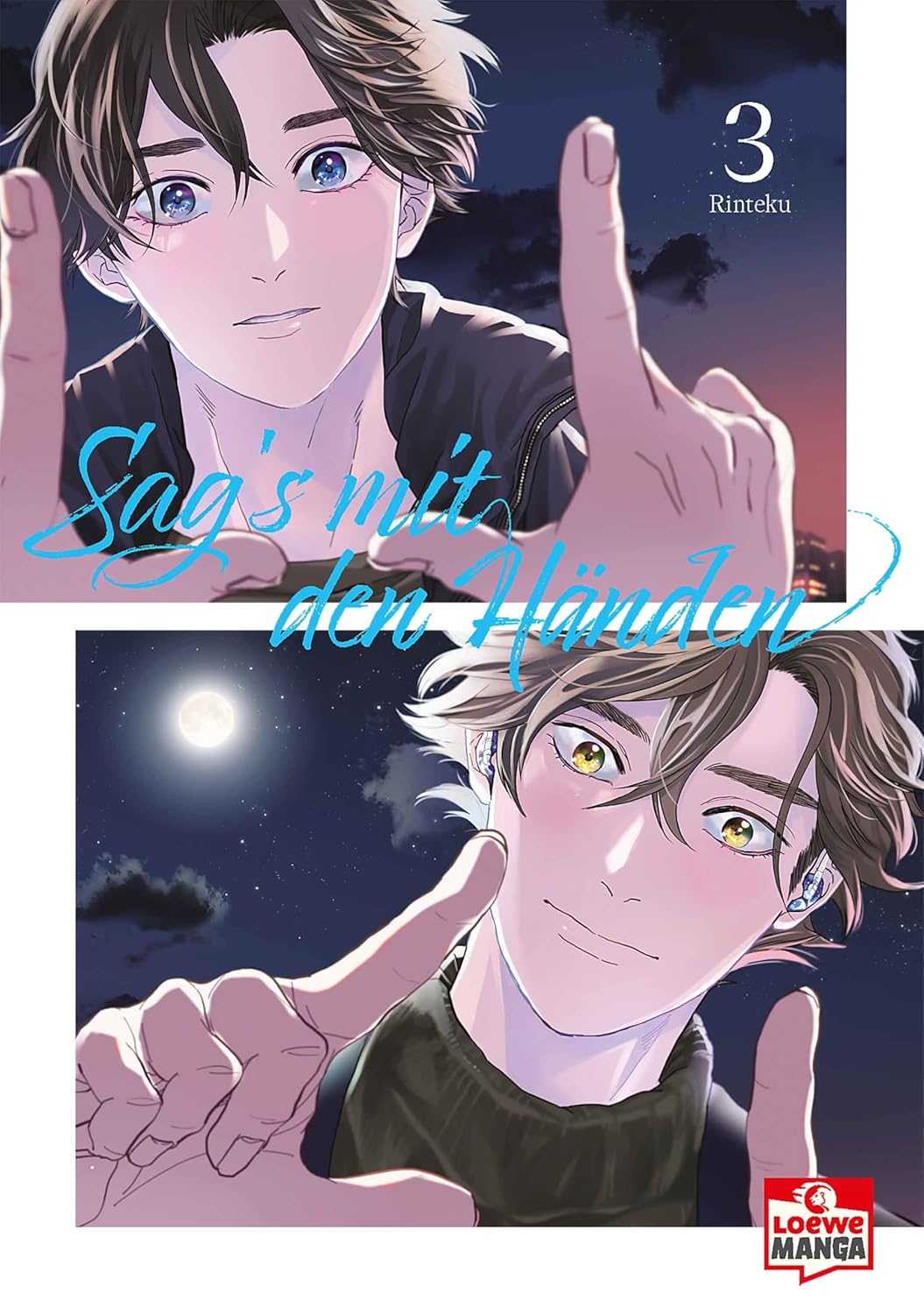 Rinteku (厘てく): Sag's mit den Händen 3 (GraphicNovel, German language, 2025, Loewe Manga)