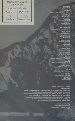 Garth Ennis: All Hell's A-Coming (2000, Titan Books Ltd, Titan)