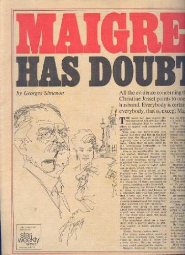 Georges Simenon: Maigret has doubts (1968, Hamilton)