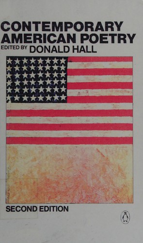 Donald Hall: Contemporary American poetry (1972, Penguin)