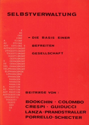 Selbstverwaltung (Paperback, German language, 1981, Trotzdem Verlag)