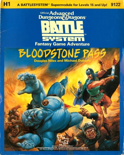 Douglas Niles, Michael Dobson: Bloodstone Pass (Paperback, TSR Hobbies)