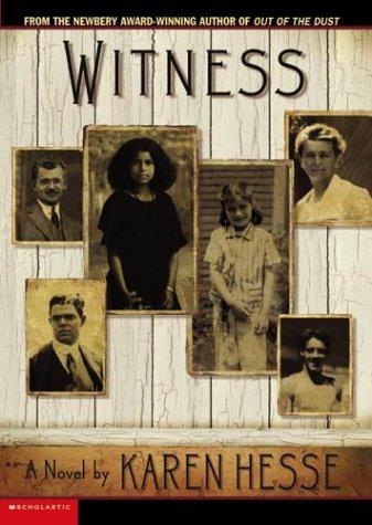 Karen Hesse, Karen Hesse: Witness (2003, Scholastic Paperbacks)