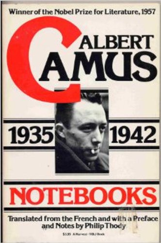 Albert Camus: Notebooks, 1935-1942 (1978, Harcourt Brace Jovanovich)