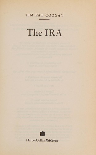 The I.R.A. (1995, Harper Collins Publishers)