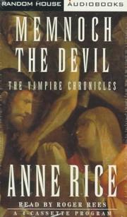Anne Rice: Memnoch, the Devil (Anne Rice) (1995, Random House Audio)