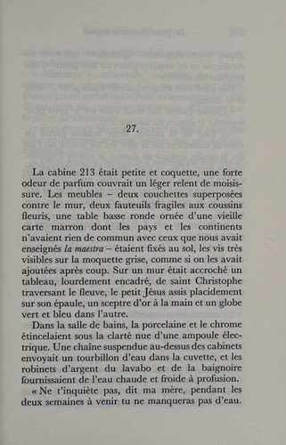 Nino Ricci: Les yeux bleus et le serpent (French language, 1992, Denoël)