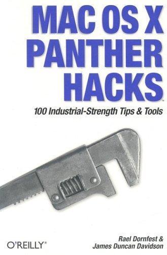Rael Dornfest, James Duncan Davidson: Mac OS X Panther hacks (2004)