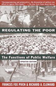 Frances Fox Piven: Regulating the poor (1993, Vintage Books)
