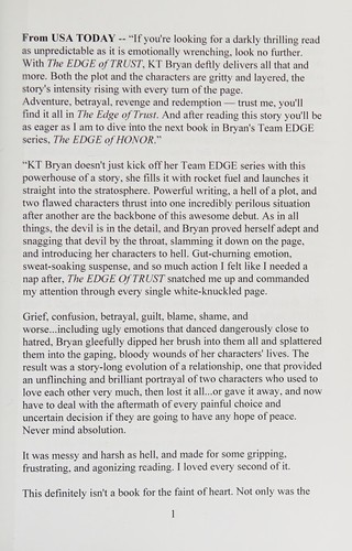 KT Bryan: The edge of trust (2012, [The author])