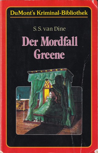S. S. Van Dine: The Greene murder case (German language, 1991, DuMont Buchverlag)