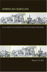 Robert O. Self: American Babylon (2005, Princeton University Press)