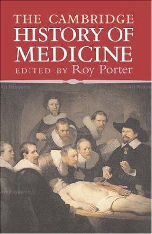 Roy Porter: The Cambridge History of Medicine (Paperback, Cambridge University Press)