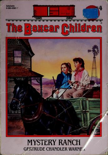 Gertrude Chandler Warner: Mystery ranch (Paperback, 1989, Scholastic)