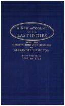 Hamilton, Alexander: A new account of the East Indies (1995, Asian Educational Services)