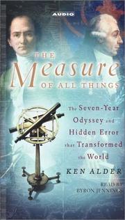 Ken Alder: The Measure of All Things  (2002, Simon & Schuster Audio)