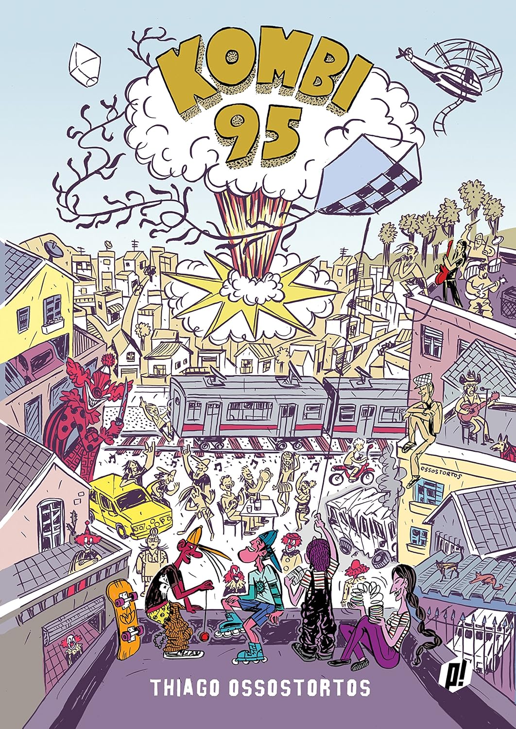 Thiago Ossostortos: Kombi 95 (GraphicNovel, português language, 2017, Plot!)