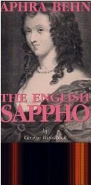 George Woodcock: Aphra Behn (Paperback, 1989, Black Rose Books)