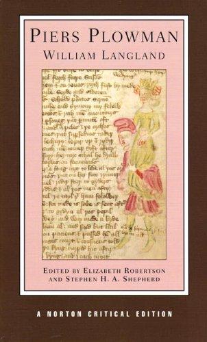 William Langland: Piers Plowman (2004, W.W. Norton)
