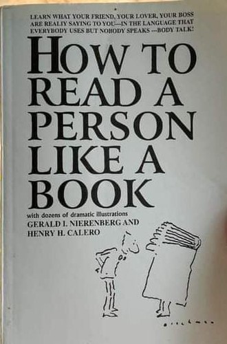 Gerard I. Nierenberg: How to read a person like a book (1971, Hawthorn Books)