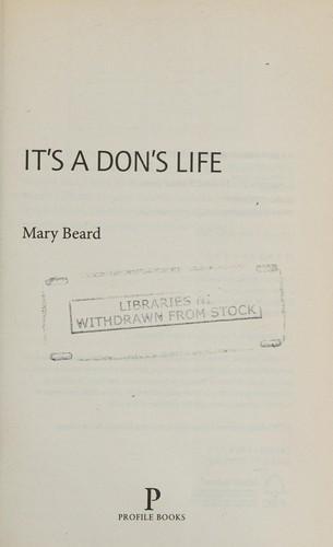 Mary Beard: It's a don's life (2009)