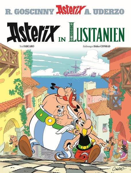 Fabcaro, Didier Conrad, Thierry Mébarki: Asterix in Lusitanien (Hardcover, German language, 2025, Egmont Comic Collection)
