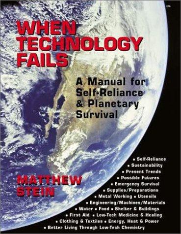 Matthew Stein: When Technology Fails (Paperback, 2001, Clear Light Books)