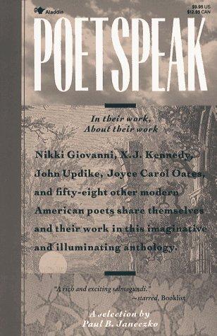 Paul B. Janeczko: Poetspeak (1991, Collier Books, Maxwell Macmillan Canada, Maxwell Macmillan International)