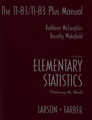 Ron Larson, Elizabeth Farber: Elementary Statistics (Paperback, 2002, Not Avail)