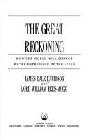 James Dale Davidson: The great reckoning (1991, Summit Books)