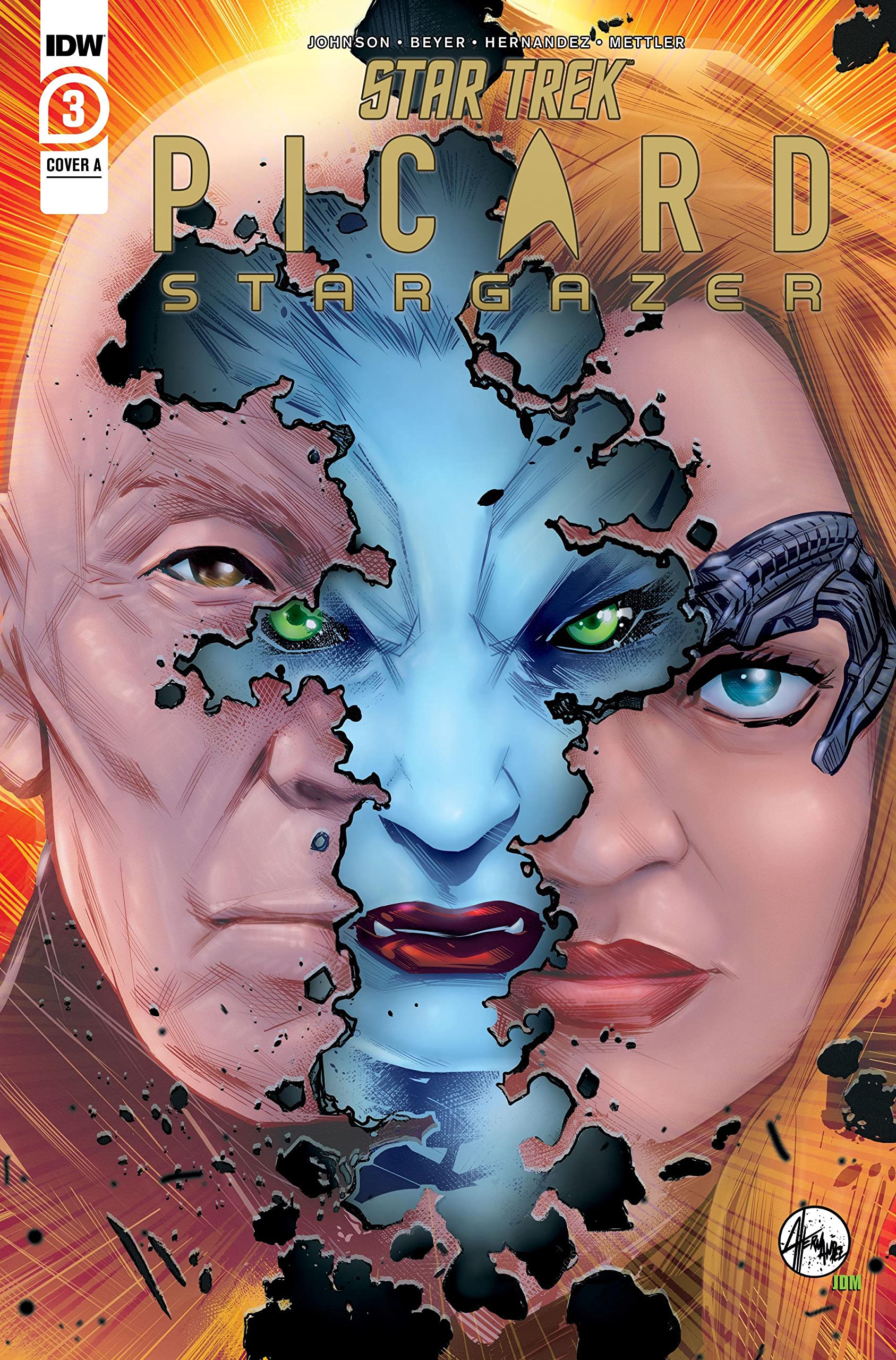 Kirsten Beyer, Mike Johnson: Star Trek: Picard - Stargazer #3 (EBook, 2022, IDW)