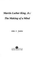John J. Ansbro: Martin Luther King, Jr. (1982, Orbis Books)