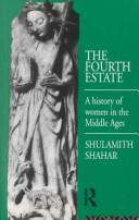 Shulamith Shahar: The fourth estate (1991, Routledge)