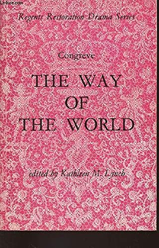 William Congreve: The way of the world (1975, Edward Arnold, Arnold)
