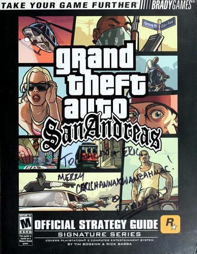 Tim Bogenn: Grand Theft Auto San Andreas (2005, BradyGames, BRADY GAMES)