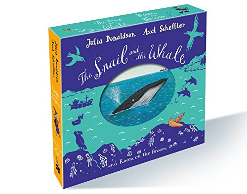 Julia Donaldson: The Snail and the Whale and Room on the Broom board book gift slipcase (Macmillan Children's Books)