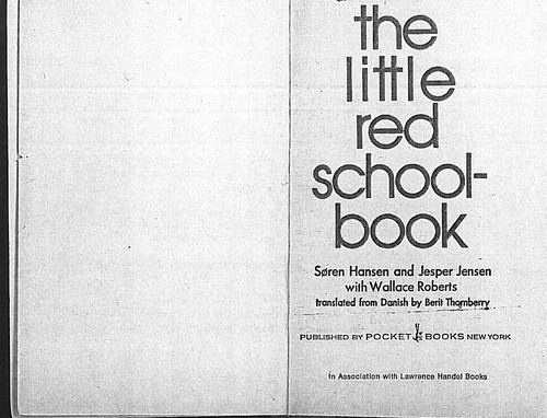 Soren Hansen: The Little Red Schoolbook (1971, (21 Theobalds Rd, WUX 8SL), Stage 1)