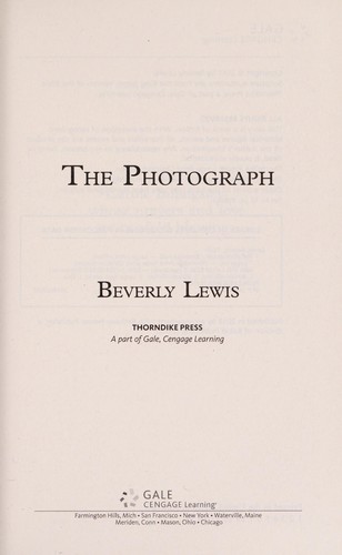 Beverly Lewis: The photograph (2015)