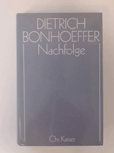 Dietrich Bonhoeffer: Nachfolge (German language, 1989, Chr. Kaiser)