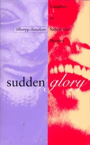 Sanders, Barry: Sudden glory (1995, Beacon Press)
