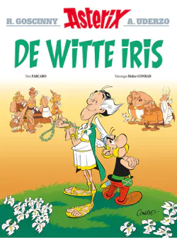 Fabcaro, Didier Conrad: De Witte Iris (GraphicNovel, Dutch language, 2023, Hachette)