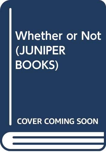 Marie Luise Kaschnitz: Whether or Not (Paperback, Juniper Pr)