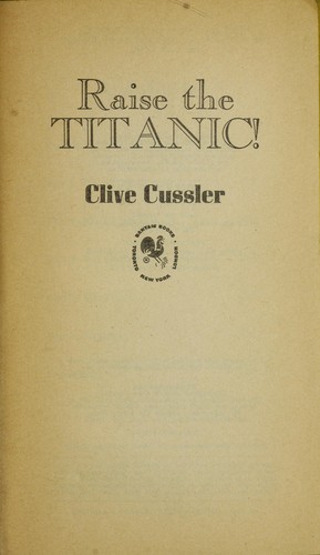 Raise the Titanic (Paperback, 1977, Bantam Books)