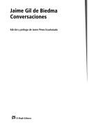 Jaime Gil de Biedma: Jaime Gil de Biedma (Spanish language, 2002, El Aleph Editores)
