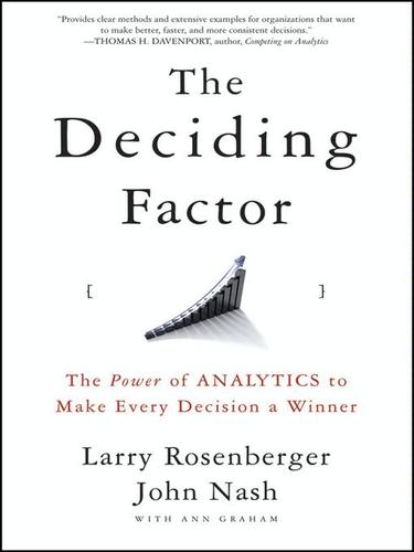 Larry Rosenberger: The Deciding Factor (EBook, 2009, John Wiley & Sons, Ltd.)