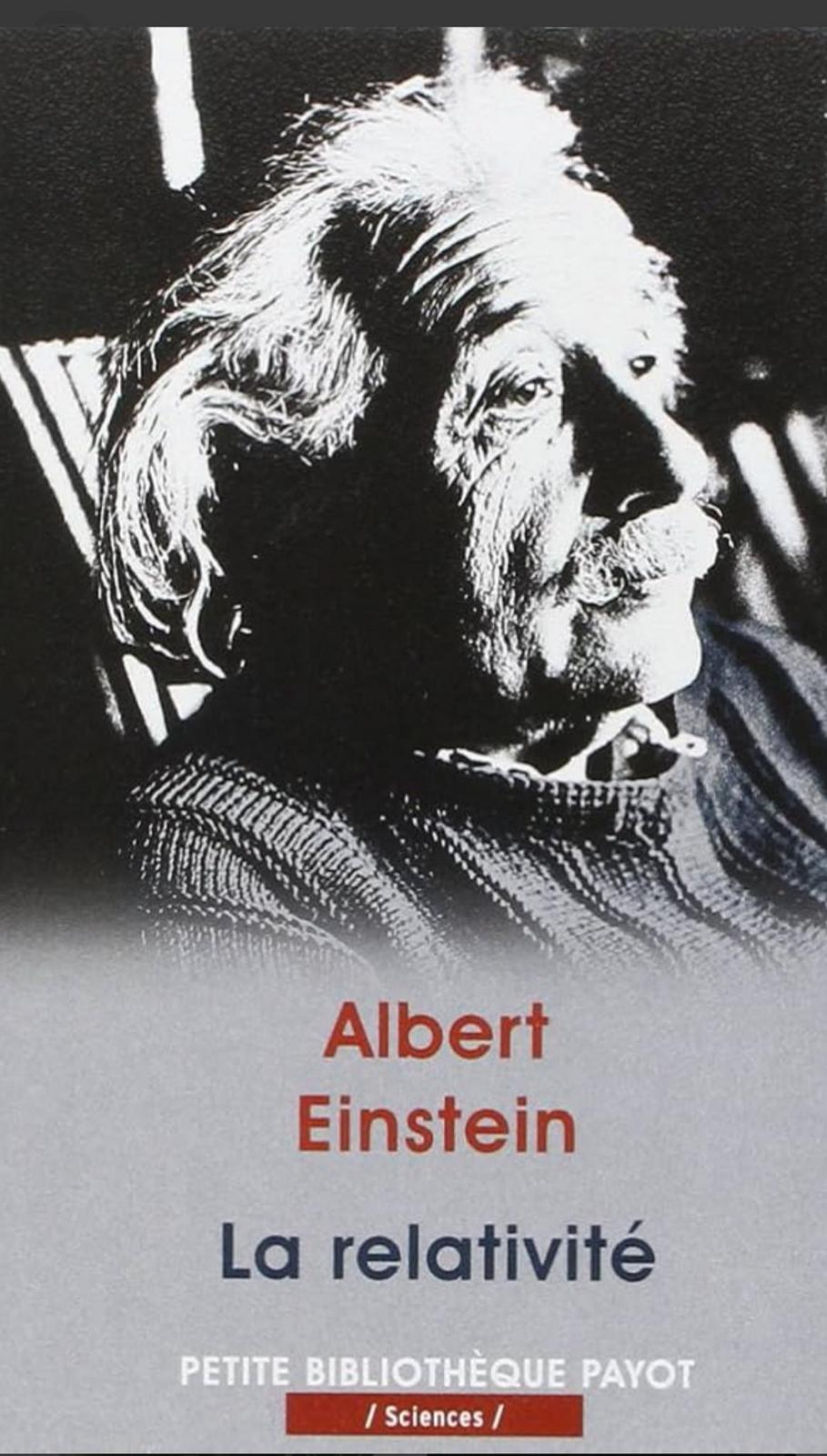 Albert Einstein: La Relativité (French language, 1990)